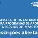 Inscrições abertas